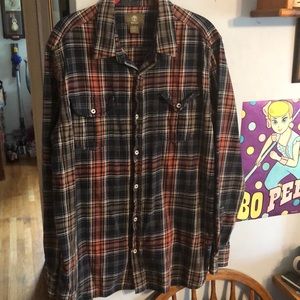 Timberland large men’s plaid shirt